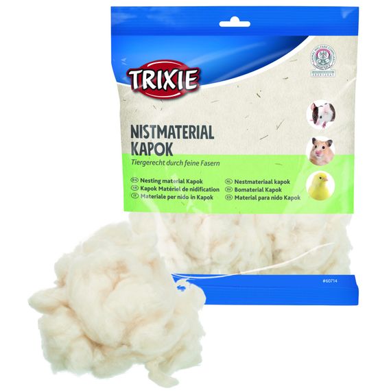 Гніздовий матеріал Trixie капок 100 г кремовий | Зображення 1
