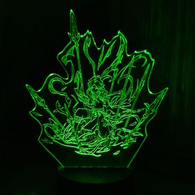 Акриловый светильник-ночник Сяо 2 зеленый tty-n001375