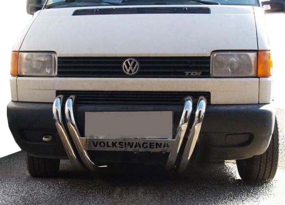 Кенгурятник ST006 (нерж) для Volkswagen T4 Caravelle/Multivan