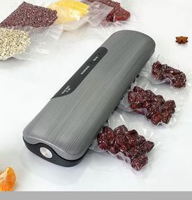 Вакуумний пакувальник зі швидким і ефективним вакуумуванням Sokany SK-13031 Сірий (47836-SK-13031_918)