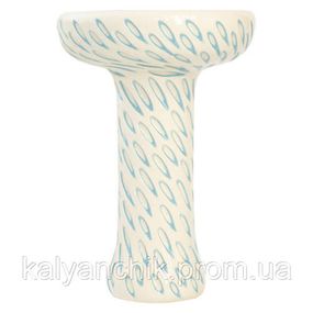 Чаша для Кальяна ETNA Phunnel Cut Glaze White