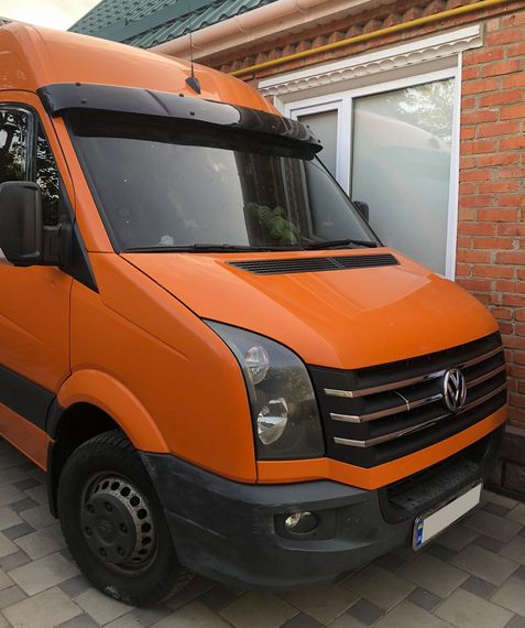 Накладки на решетку 2011-2017 OmsaLine - Итальянская нержавейка для Volkswagen Crafter | Зображення 2