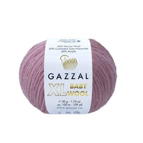 Gazzal BABY WOOL XL No 845 пряжа для в'язання Gazzal