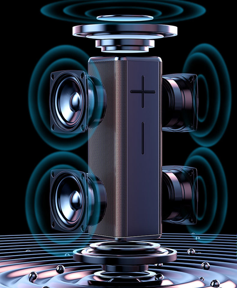 Звукова панель SV бездротова колонка 3.5MM + Bluetooth 5.0 для ПК з RGB-підсвічуванням, Синій | Зображення 9