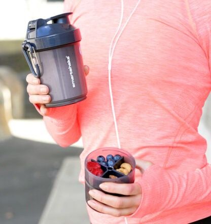 Шейкер спортивний SmartShake Original2GO 600ml Black (Original) | Зображення 6