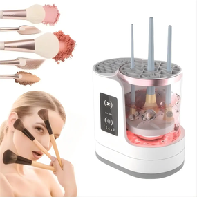 Электрический очиститель кистей для макияжа Electric makeup brush cleaner