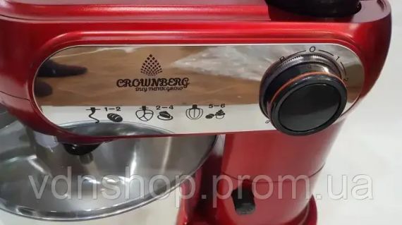 Кухонний комбайн 3 в 1 Rainberg RB-8080 Тістоміс / М'ясорубка / Блендер / Планетарний міксер 4200В | Зображення 7