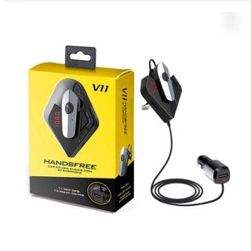 Трансмиттер FM V11 BT с Bluetooth AN-232 гарнитурой модулятор | Зображення 7