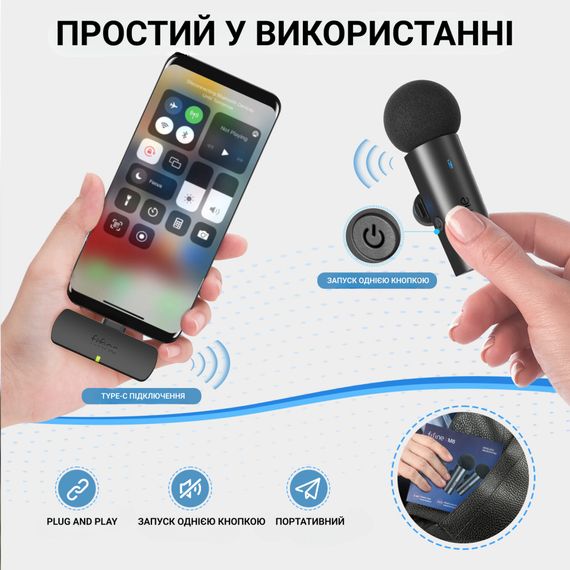 Мікрофон Fifine M8 Wireless (M8) | Зображення 5