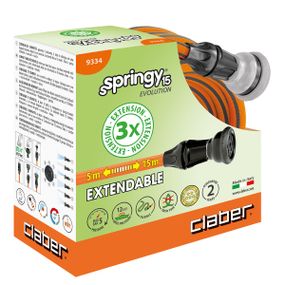 Шланг пружинний для поливу Claber Springy 9334 (5-15 м, 1/2", 5 бар)