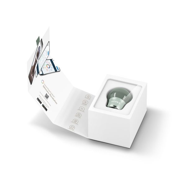 Масажер для обличчя і тіла GESKE Cool&Warm Face and Body Massager 7в1 green | Зображення 8