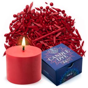 Барвник ЧЕРВОНИЙ для виготовлення свічок пластівці CANDLE SHOP 57 грамм
