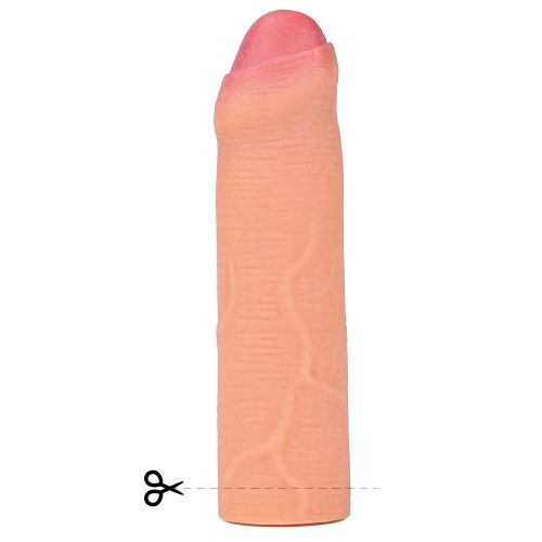 Насадка на член - Revolutionary Silicone Nature Extender Add 1.5" Flesh | Зображення 3