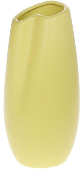 Декоративная ваза Elegy фарфор d=10х21см yellow