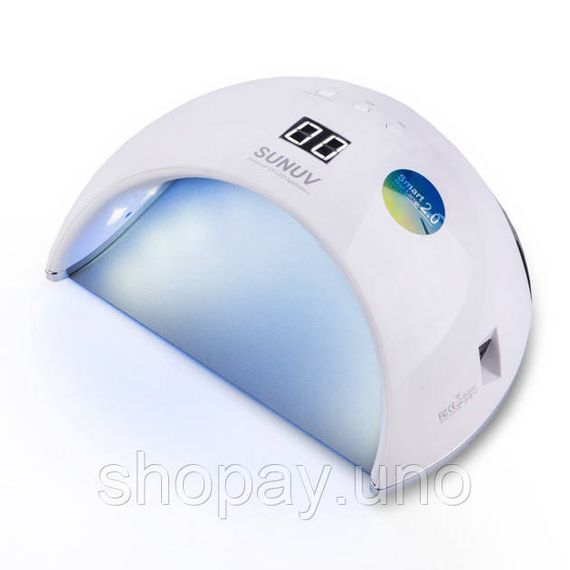 Світлодіодна LED лампа для манікюру гель-лаку UV LAMP Sun 6, Манікюрна сушарка, Сушарка нігтів сушіння LF-29 | Зображення 4