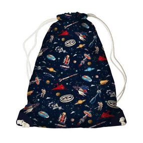 Рюкзак-мешок детский MINI Космос на темно-синем фоне 26х36 см (DRM_UNI012_TSI)