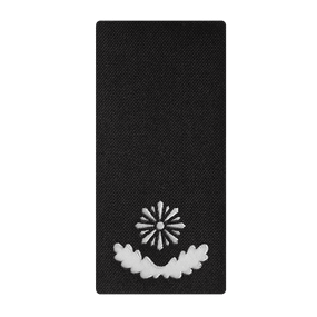 Погон Camotec НПУ Майор (5*10) Чорний/Рефлект (9243)