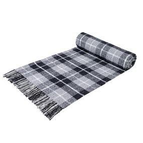 Плед Vladi 64626 Україна 140x200  Поліестер, Бавовна Білий, Сірий