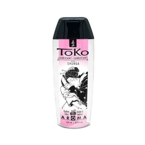 Лубрикант на водній основі Shunga Toko AROMA – Raspberry (165 мл), не містить цукру Sex Aura