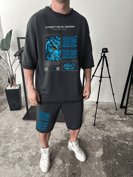 Комплект футболка/шорти ДТФ-петля