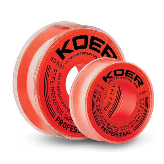 ФУМ лента для воды Koer ST-11 10M*0.1mm* 12mm (KR2808)