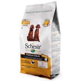 Корм Schesir Dog Medium Adult Chicken сухий із куркою для собак середніх порід 3 кг