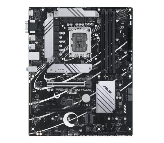 Материнcька плата ASUS PRIME B760-PLUS s1700 B760 4xDDR5 M.2 HDMI D-Sub DP ATX 90MB1EF0-M1EAY0