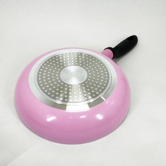 Сковорода Magio MG-1176 з мармуровим антипригарним покриттям 22 см, якісна сковорода | Зображення 1