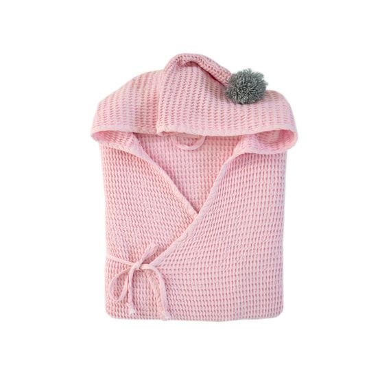 Халат Buldans 9867 Туреччина 1-2 роки  Бавовна Пудровий