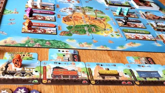 Настільна гра Острів Залізниць (Isle of Trains: All Aboard) | Зображення 2