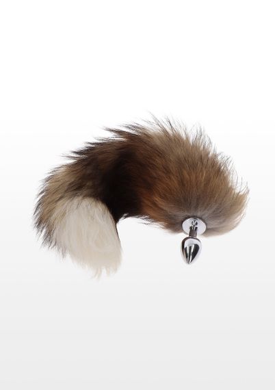 Анальный хвост с металлической пробкой Foxtail Buttplug TABOOM sexstyle | Зображення 1