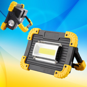 LED Прожектор аккумуляторный. Прожектор. Светодиодный фонарь. Фонарь прожекторный