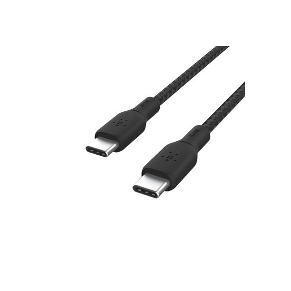 Дата кабель USB-C to USB-C 2.0m 100W black Belkin (CAB014BT2MBK) | Зображення 4
