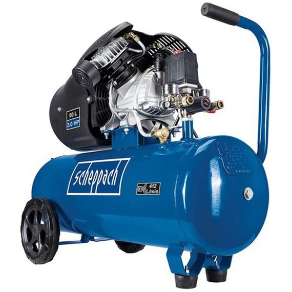 Компрессор высокого давления Scheppach HC53DC (50 л) | Зображення 1
