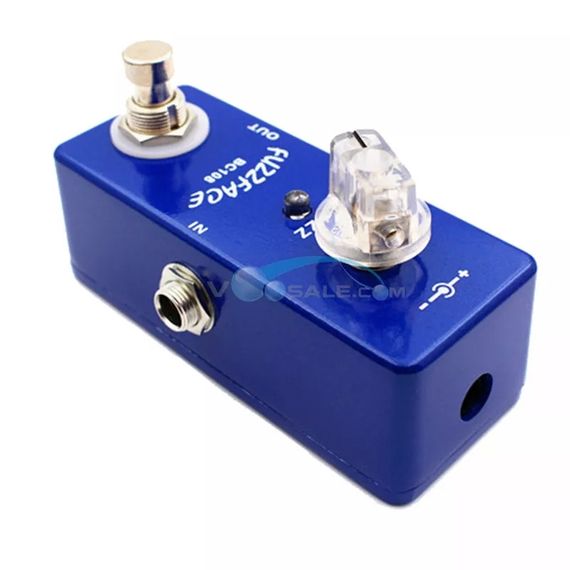 Гітарна mini педаль ефектів Mosky fuzz fuzzface для електрогітари | Зображення 1