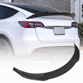 Спойлер сухой карбон V4 (2020-2023) для Tesla Model Y 2020- гг