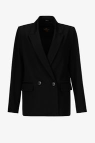Піджак однотонний жіночий Miss esta 2821 40 Чорний shop (2000991055995)