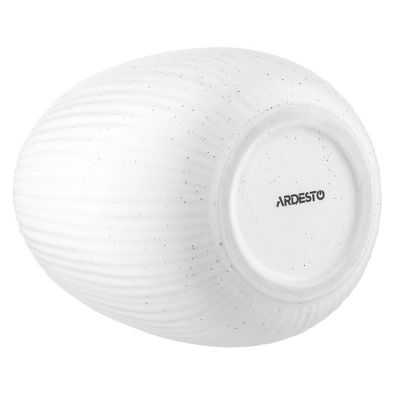 Ваза ARDESTO  Apulia, 13.2х17.9см, порцеляна, білий (AR3812W) | Зображення 4