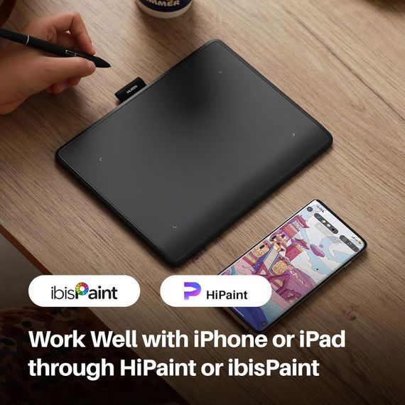 Графічний планшет Huion 6.3&quot;x3 L-310 | Зображення 9
