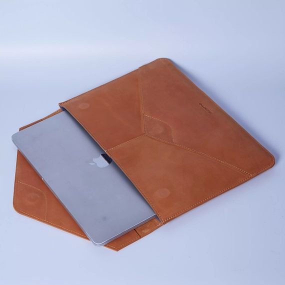 Чохол для ноутбука вінтажний Incarne Message MacBook Air 13" 2018-2025 message-cognac-vintage-air-13 коньяк | Зображення 6