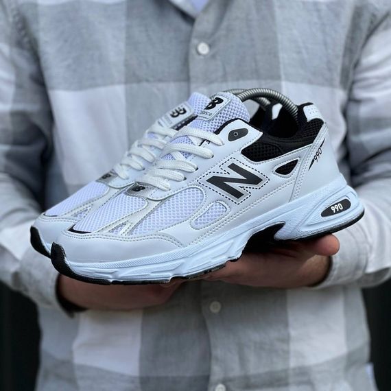 Кросівки весна/літо New Balance колір білий, чорний | Зображення 3