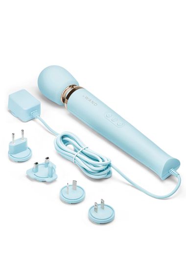 Вібратор мікрофон Le Wand POWERFUL PLUG-IN, ніжно-блакитний | Зображення 3