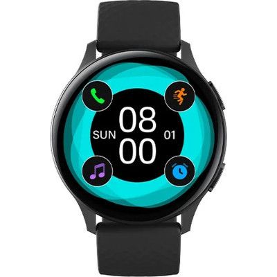 Смарт-годинник iMiki KW66pro Black Silicone Strap | Зображення 1