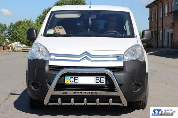 Кенгурятник WT004 (нерж.) 51 мм для Citroen Berlingo 2008-2018 гг | Зображення 3
