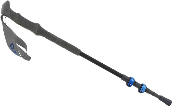 Треккинговые палки Pinguin Carbon FL Foam 2021. 64-135см Carbon/Blue | Зображення 1