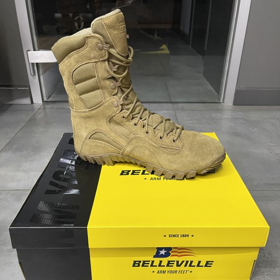 Берці зимові Belleville KHYBER TR550WPINS, розмір 9/42, колір Койот, теплі, стандарт армії США | Зображення 4