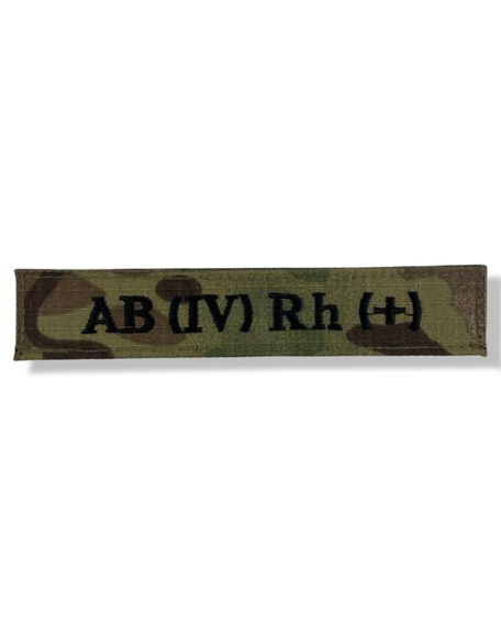 Нашивка група крові (AВ(IV) Rh+) Мультикам