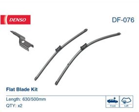 Комплект склоочисників DENSO DF-076 Flat Blade Kit 630/500 мм