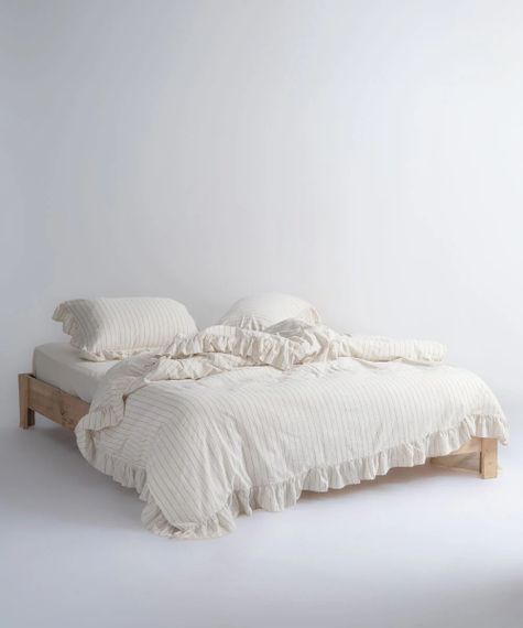 Постільна білизна Limasso Stonewashed Exclusive 200 х 220 см Leila Yikama