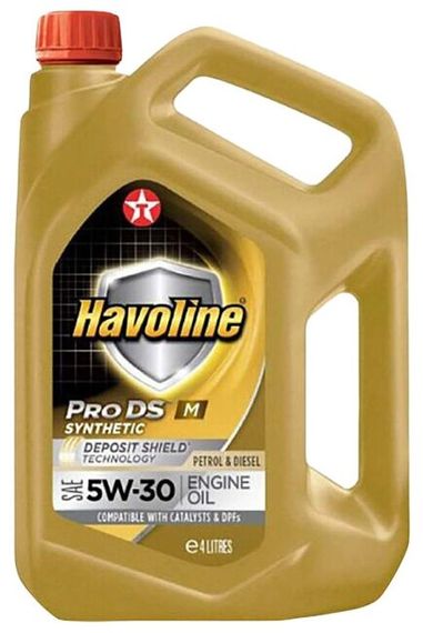 Моторна олива Texaco Havoline ProDS M 5W-30 4л.